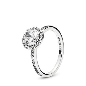 Pandora Classic Elegance Ring, Clear CZ